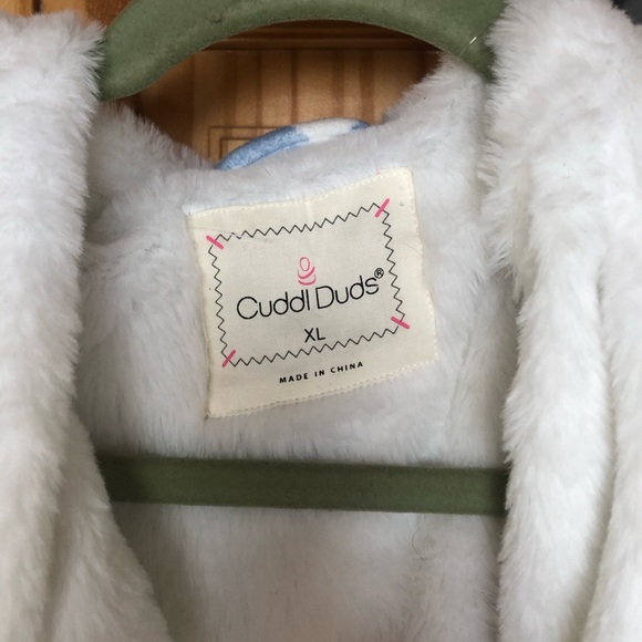 NWT Cuddl Duds soft, warm, lush, luxurious bath robe XL - Picture 7 of 9